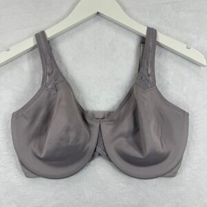 Paramour 115087 Underwire Full Coverage Unlined Bra Taupe 36DDD‎ Mens